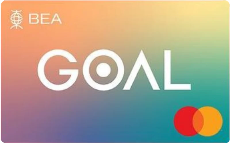 BEA GOAL Credit Card 信用卡官方卡面