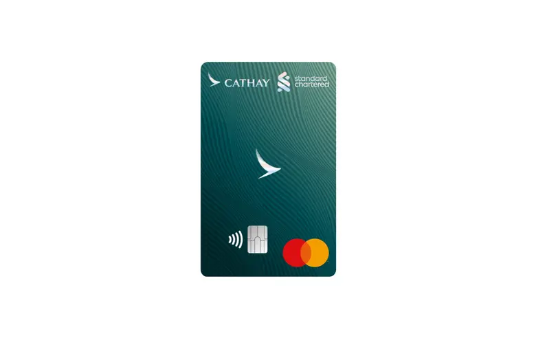 Standard Chartered Cathay Mastercard 信用卡官方卡面